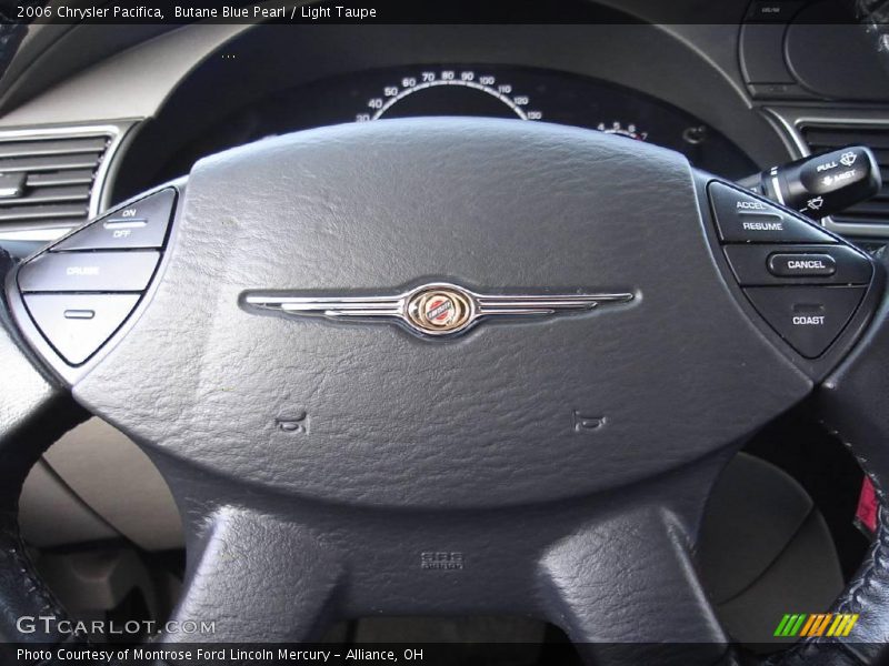 Butane Blue Pearl / Light Taupe 2006 Chrysler Pacifica