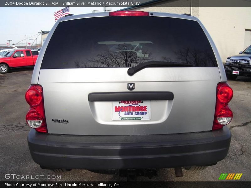 Brilliant Silver Metallic / Medium Slate Gray 2004 Dodge Durango ST 4x4