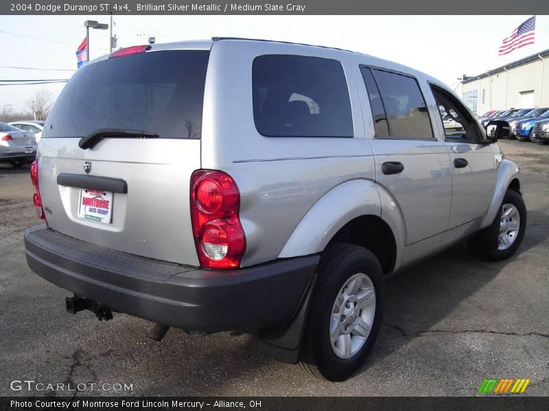 Brilliant Silver Metallic / Medium Slate Gray 2004 Dodge Durango ST 4x4