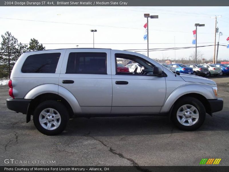 Brilliant Silver Metallic / Medium Slate Gray 2004 Dodge Durango ST 4x4