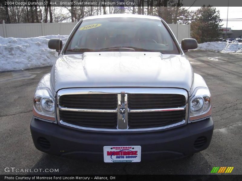 Brilliant Silver Metallic / Medium Slate Gray 2004 Dodge Durango ST 4x4