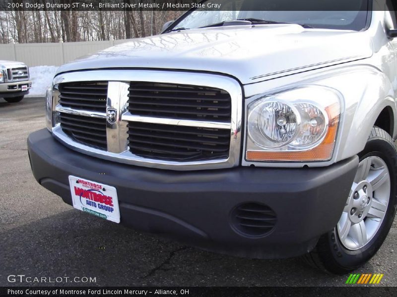 Brilliant Silver Metallic / Medium Slate Gray 2004 Dodge Durango ST 4x4