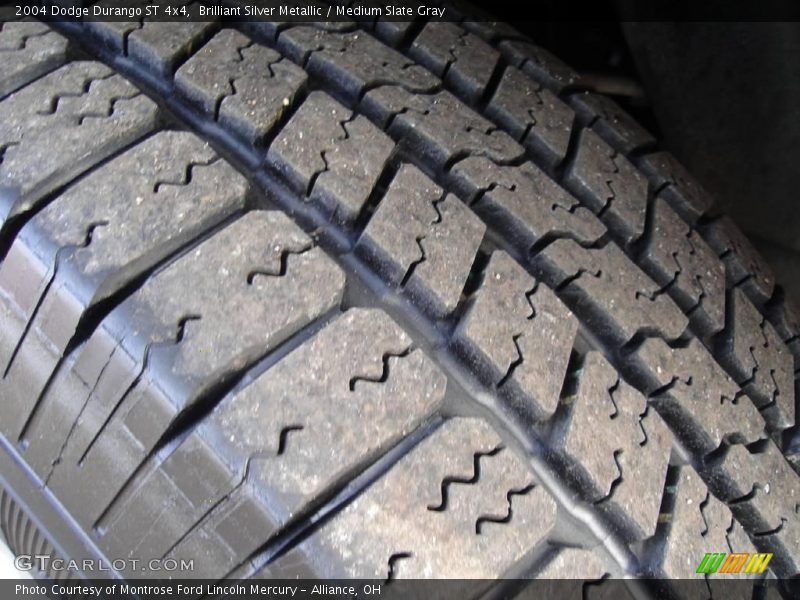 Brilliant Silver Metallic / Medium Slate Gray 2004 Dodge Durango ST 4x4