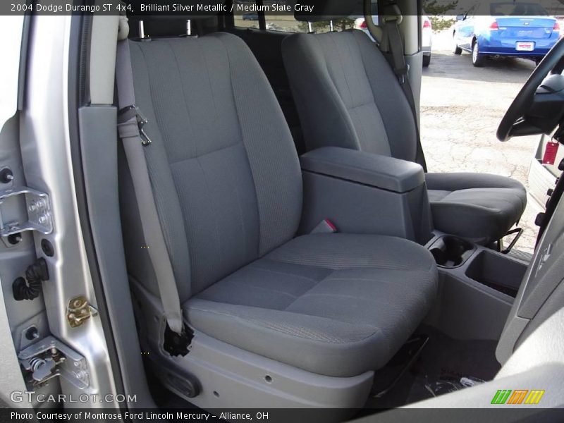 Brilliant Silver Metallic / Medium Slate Gray 2004 Dodge Durango ST 4x4