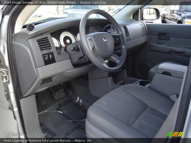 Brilliant Silver Metallic / Medium Slate Gray 2004 Dodge Durango ST 4x4