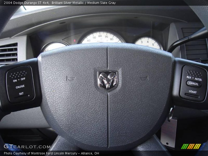 Brilliant Silver Metallic / Medium Slate Gray 2004 Dodge Durango ST 4x4