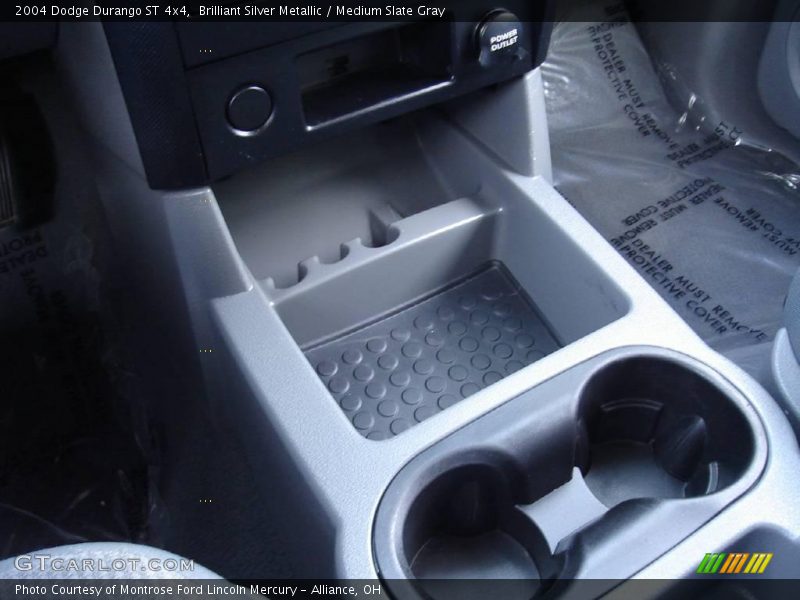 Brilliant Silver Metallic / Medium Slate Gray 2004 Dodge Durango ST 4x4