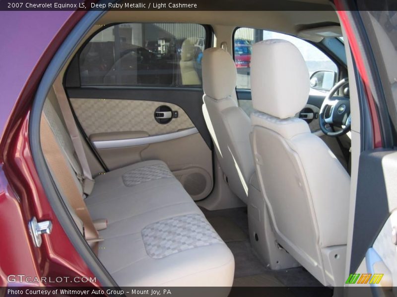 Deep Ruby Metallic / Light Cashmere 2007 Chevrolet Equinox LS