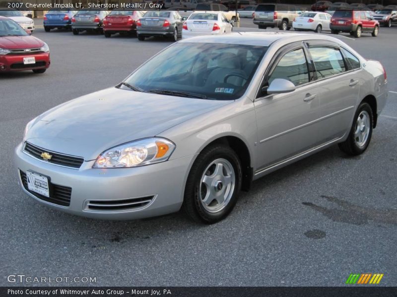 Silverstone Metallic / Gray 2007 Chevrolet Impala LT