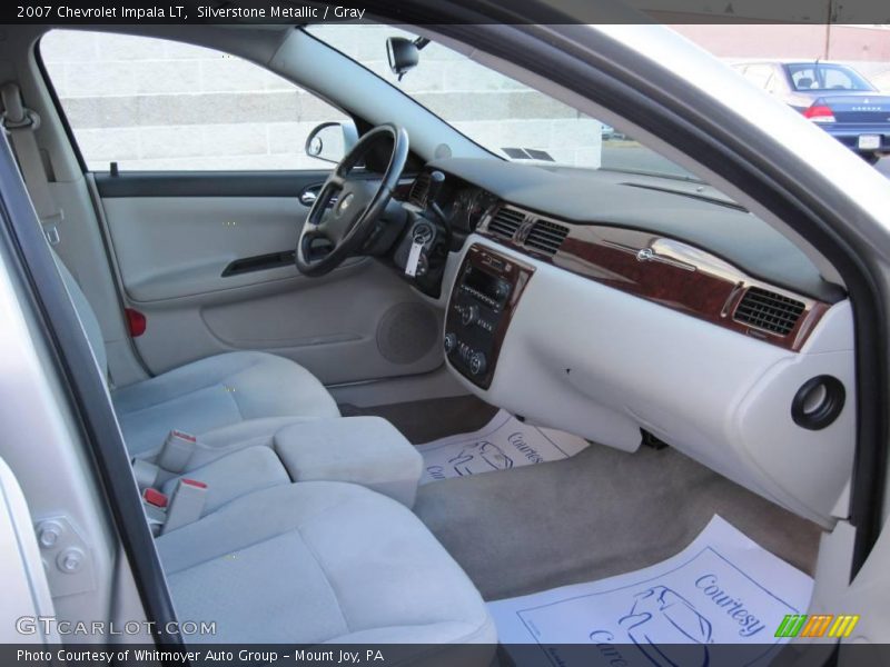 Silverstone Metallic / Gray 2007 Chevrolet Impala LT