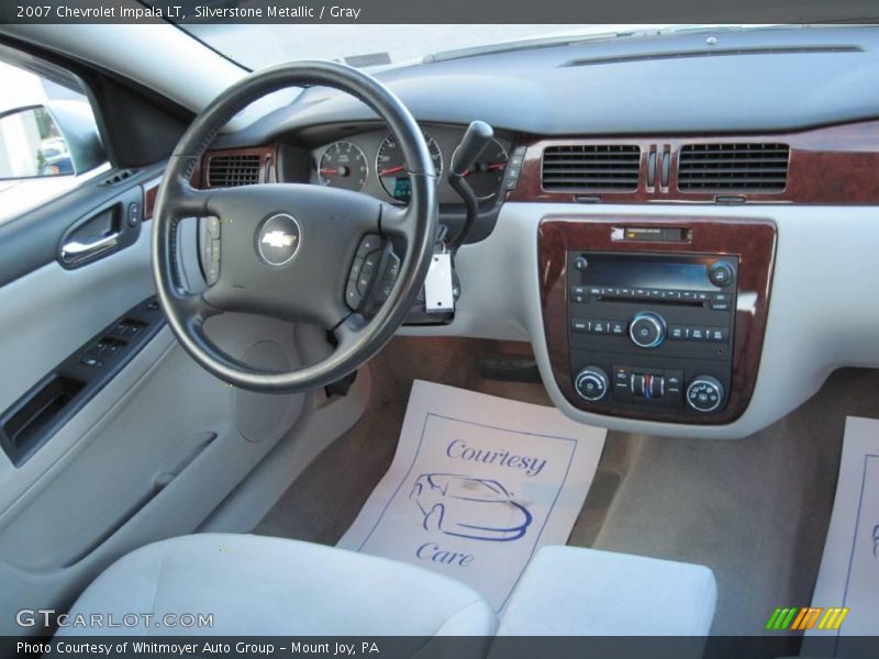 Silverstone Metallic / Gray 2007 Chevrolet Impala LT