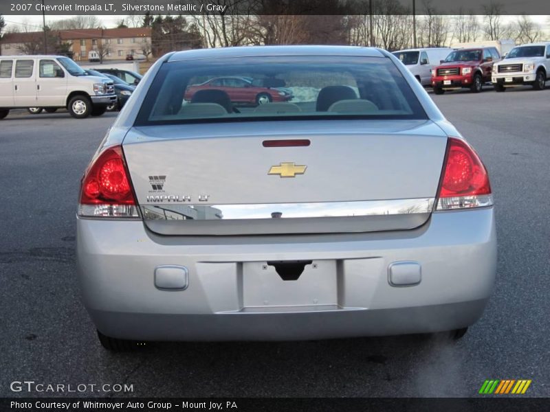 Silverstone Metallic / Gray 2007 Chevrolet Impala LT