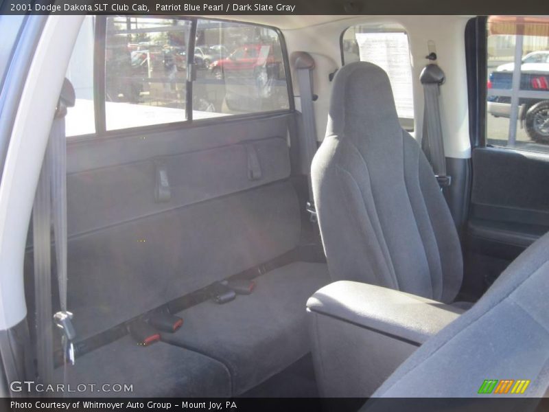 Patriot Blue Pearl / Dark Slate Gray 2001 Dodge Dakota SLT Club Cab