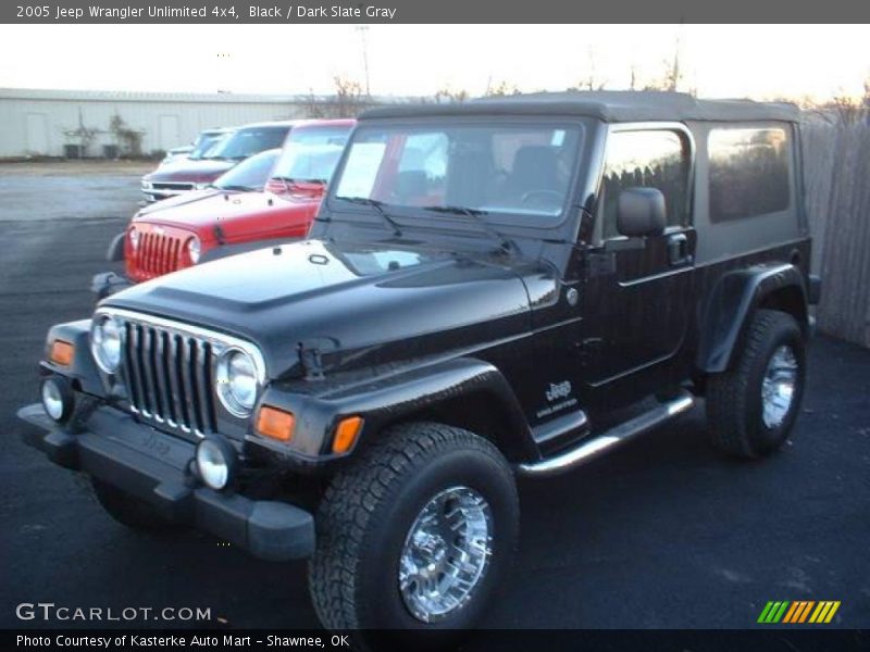 Black / Dark Slate Gray 2005 Jeep Wrangler Unlimited 4x4