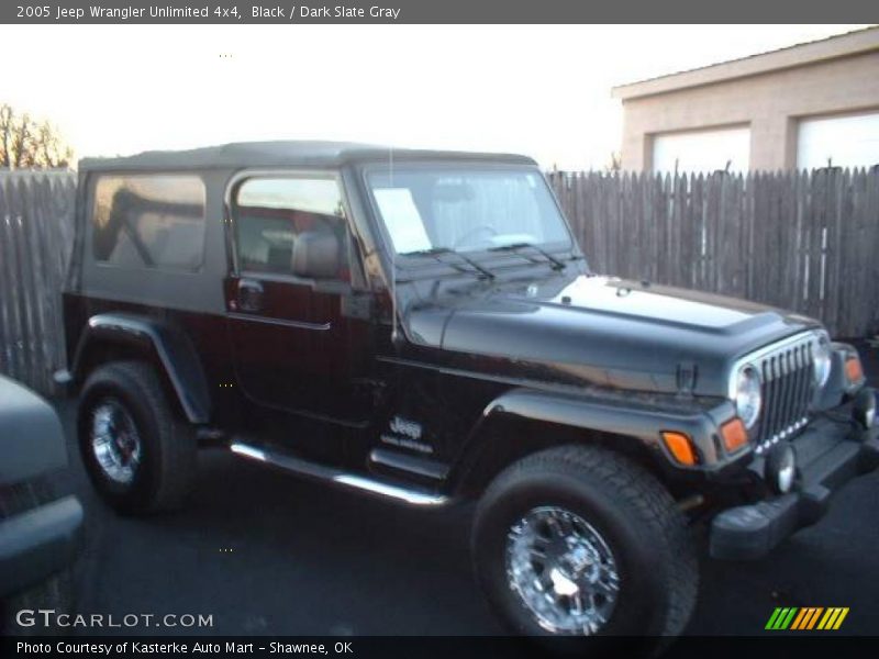 Black / Dark Slate Gray 2005 Jeep Wrangler Unlimited 4x4