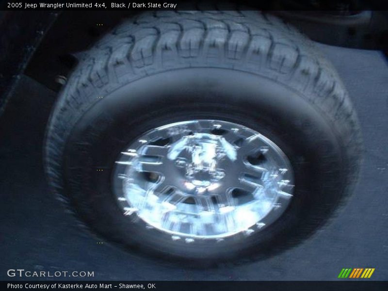Black / Dark Slate Gray 2005 Jeep Wrangler Unlimited 4x4