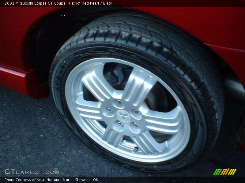 Patriot Red Pearl / Black 2001 Mitsubishi Eclipse GT Coupe