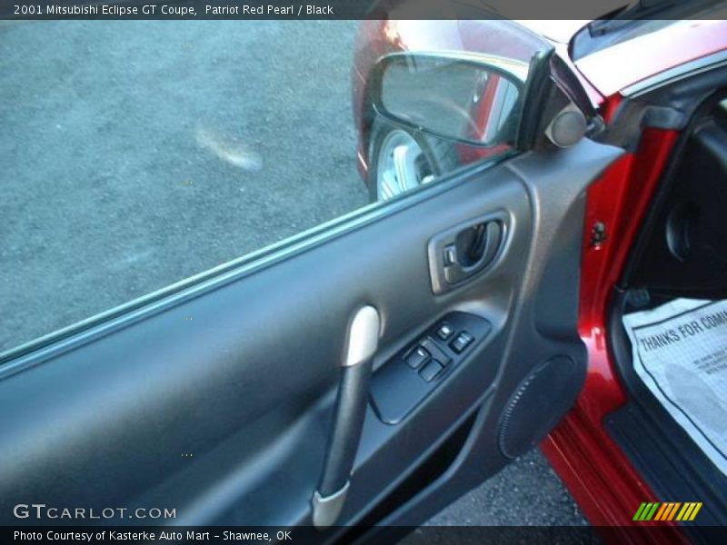 Patriot Red Pearl / Black 2001 Mitsubishi Eclipse GT Coupe
