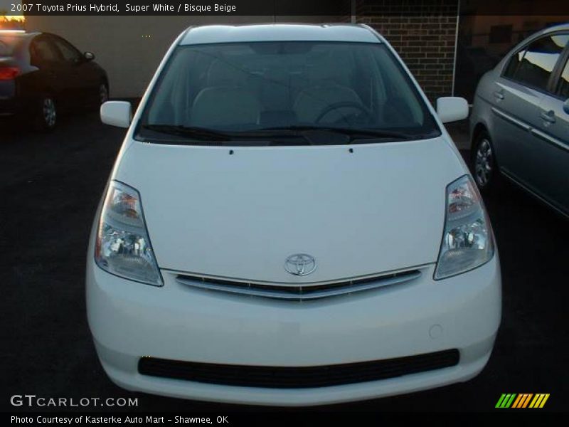 Super White / Bisque Beige 2007 Toyota Prius Hybrid