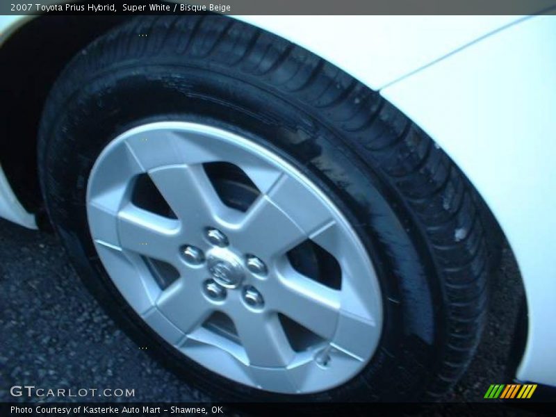 Super White / Bisque Beige 2007 Toyota Prius Hybrid