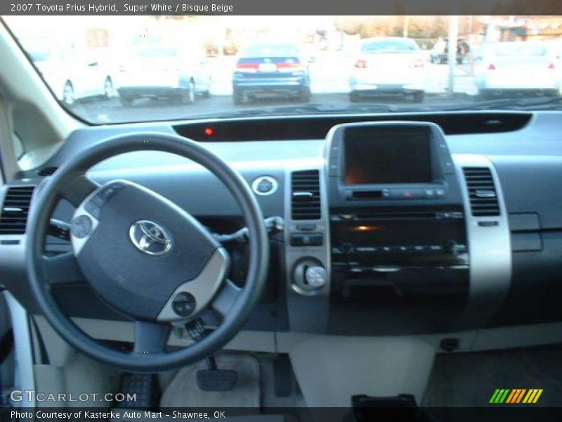 Super White / Bisque Beige 2007 Toyota Prius Hybrid