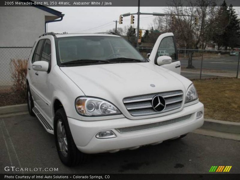 Alabaster White / Java 2005 Mercedes-Benz ML 350 4Matic