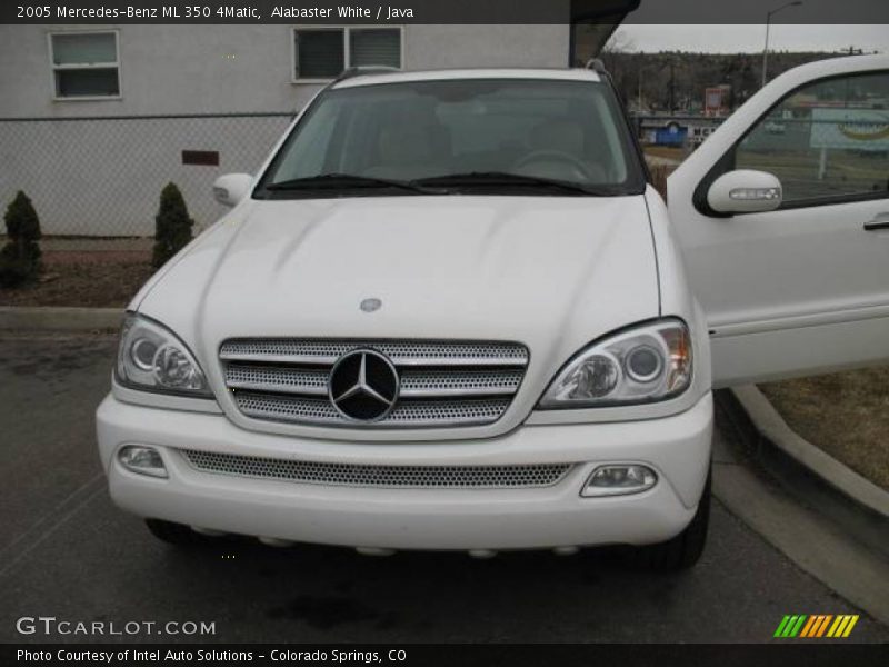 Alabaster White / Java 2005 Mercedes-Benz ML 350 4Matic