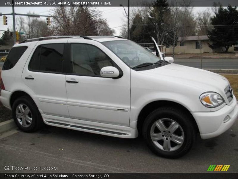 Alabaster White / Java 2005 Mercedes-Benz ML 350 4Matic