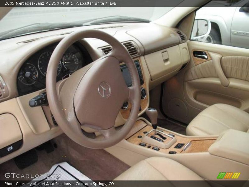 Alabaster White / Java 2005 Mercedes-Benz ML 350 4Matic