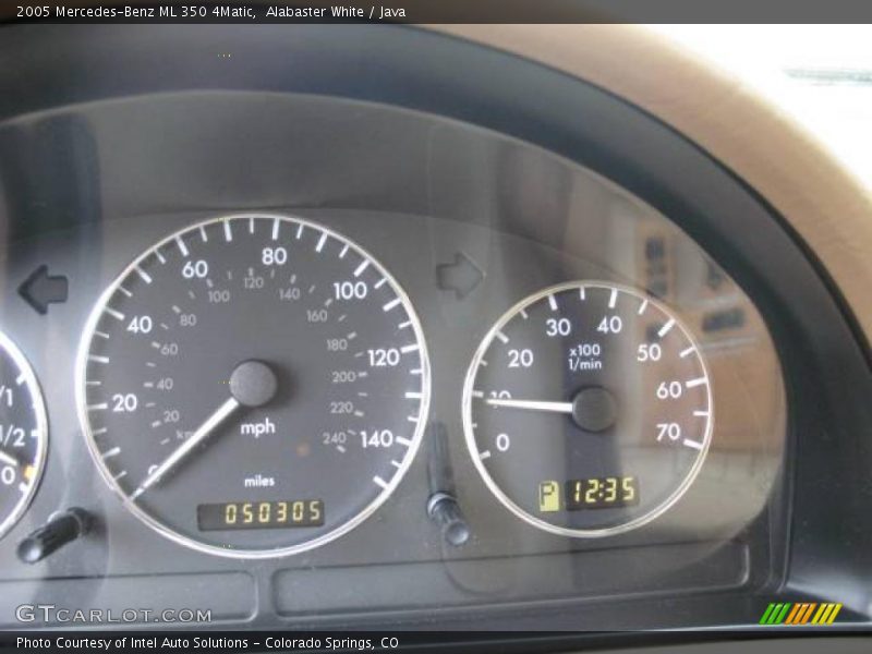 Alabaster White / Java 2005 Mercedes-Benz ML 350 4Matic