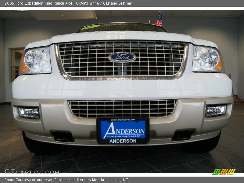 Oxford White / Castano Leather 2005 Ford Expedition King Ranch 4x4