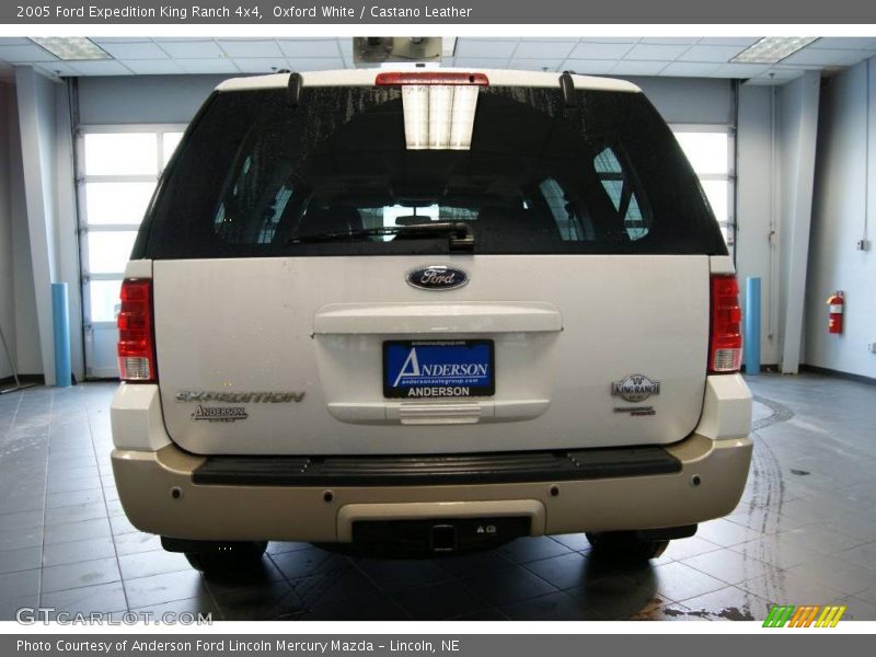 Oxford White / Castano Leather 2005 Ford Expedition King Ranch 4x4
