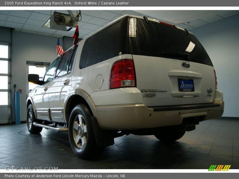Oxford White / Castano Leather 2005 Ford Expedition King Ranch 4x4