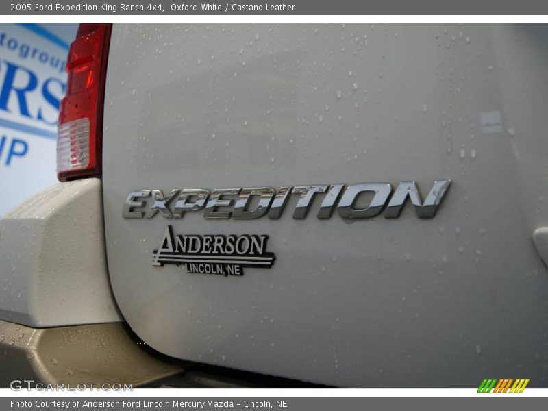Oxford White / Castano Leather 2005 Ford Expedition King Ranch 4x4
