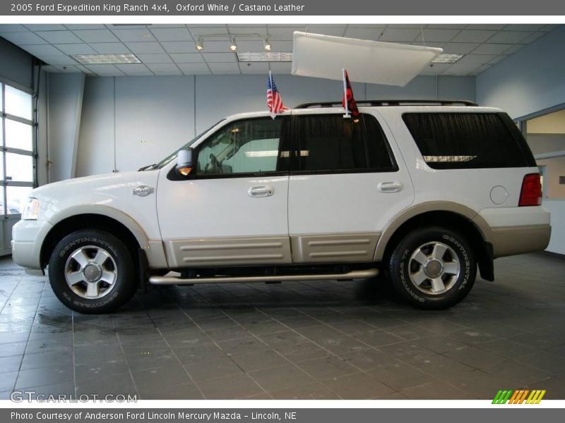 Oxford White / Castano Leather 2005 Ford Expedition King Ranch 4x4