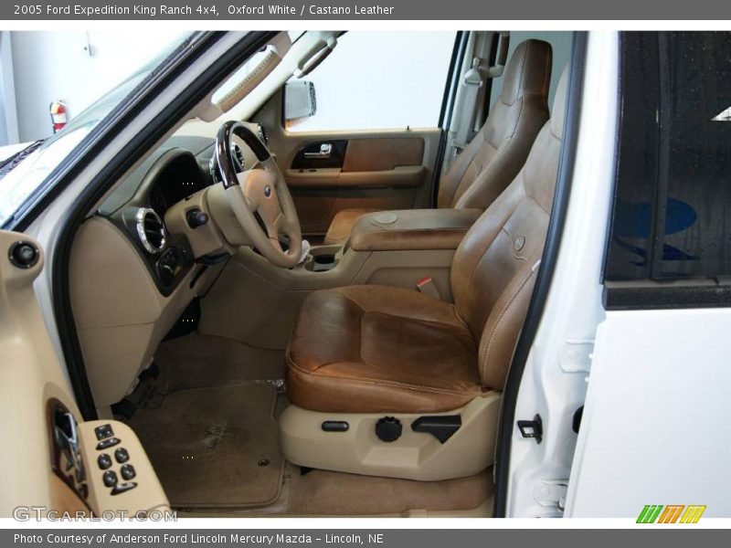 Oxford White / Castano Leather 2005 Ford Expedition King Ranch 4x4