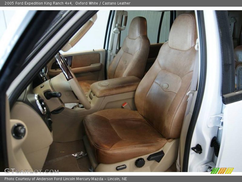 Oxford White / Castano Leather 2005 Ford Expedition King Ranch 4x4