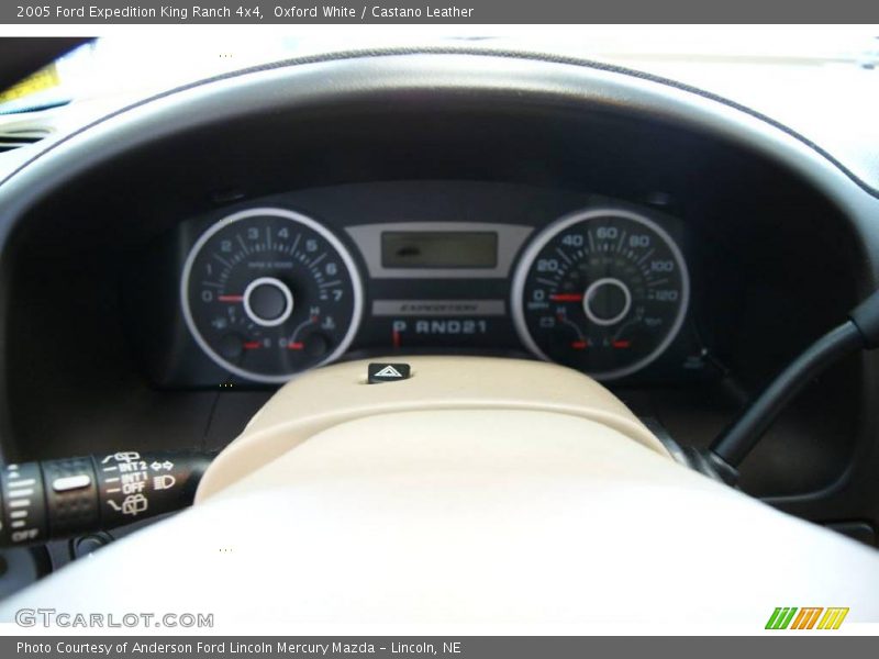 Oxford White / Castano Leather 2005 Ford Expedition King Ranch 4x4