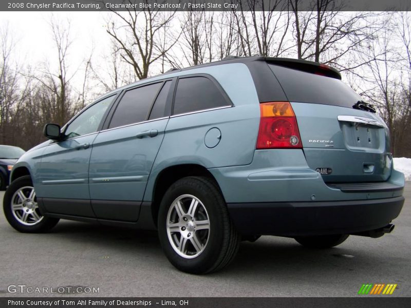 Clearwater Blue Pearlcoat / Pastel Slate Gray 2008 Chrysler Pacifica Touring