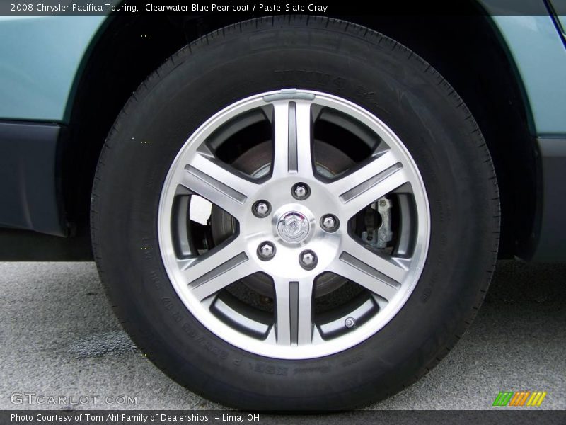 Clearwater Blue Pearlcoat / Pastel Slate Gray 2008 Chrysler Pacifica Touring