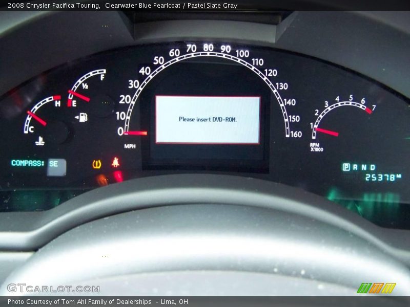 Clearwater Blue Pearlcoat / Pastel Slate Gray 2008 Chrysler Pacifica Touring