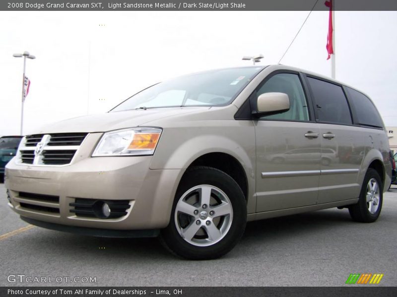 Light Sandstone Metallic / Dark Slate/Light Shale 2008 Dodge Grand Caravan SXT