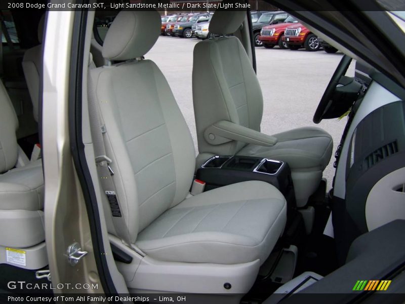 Light Sandstone Metallic / Dark Slate/Light Shale 2008 Dodge Grand Caravan SXT