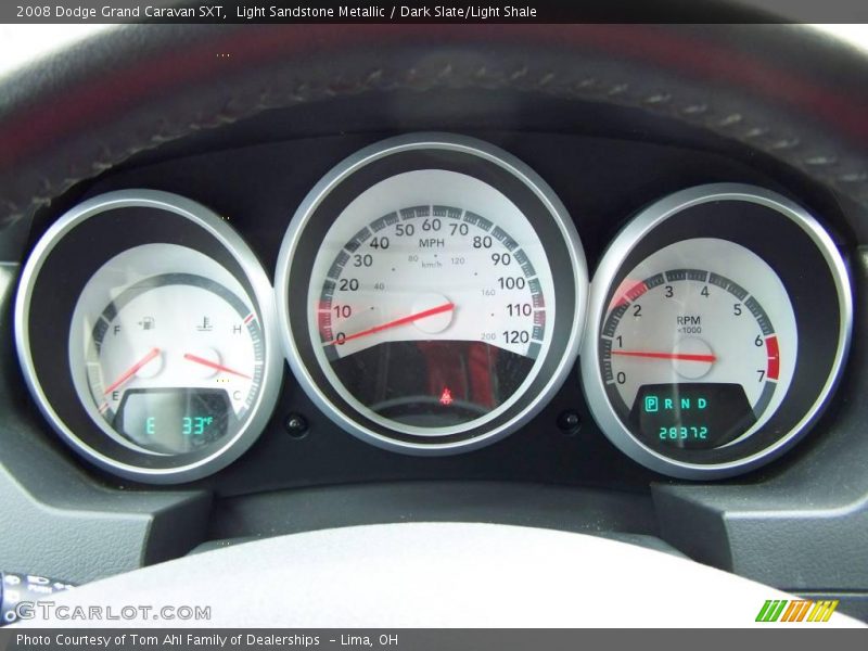 Light Sandstone Metallic / Dark Slate/Light Shale 2008 Dodge Grand Caravan SXT