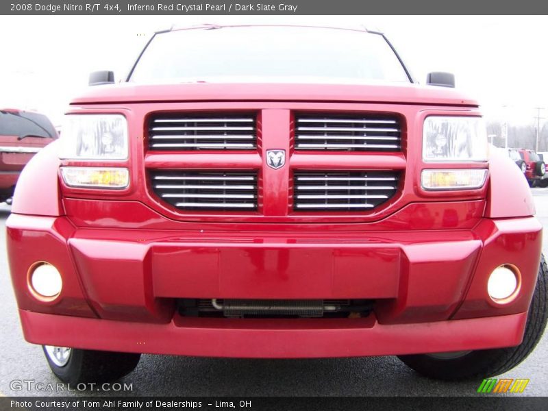 Inferno Red Crystal Pearl / Dark Slate Gray 2008 Dodge Nitro R/T 4x4