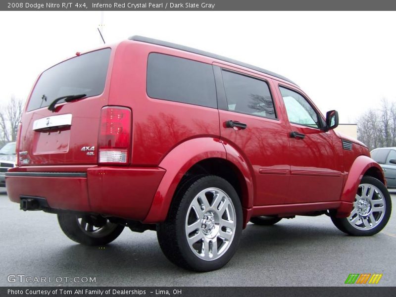 Inferno Red Crystal Pearl / Dark Slate Gray 2008 Dodge Nitro R/T 4x4