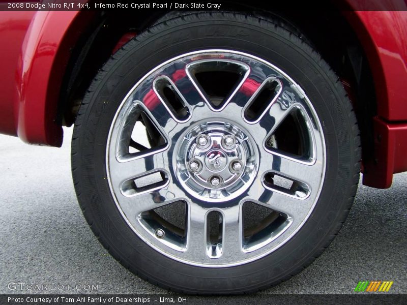 Inferno Red Crystal Pearl / Dark Slate Gray 2008 Dodge Nitro R/T 4x4