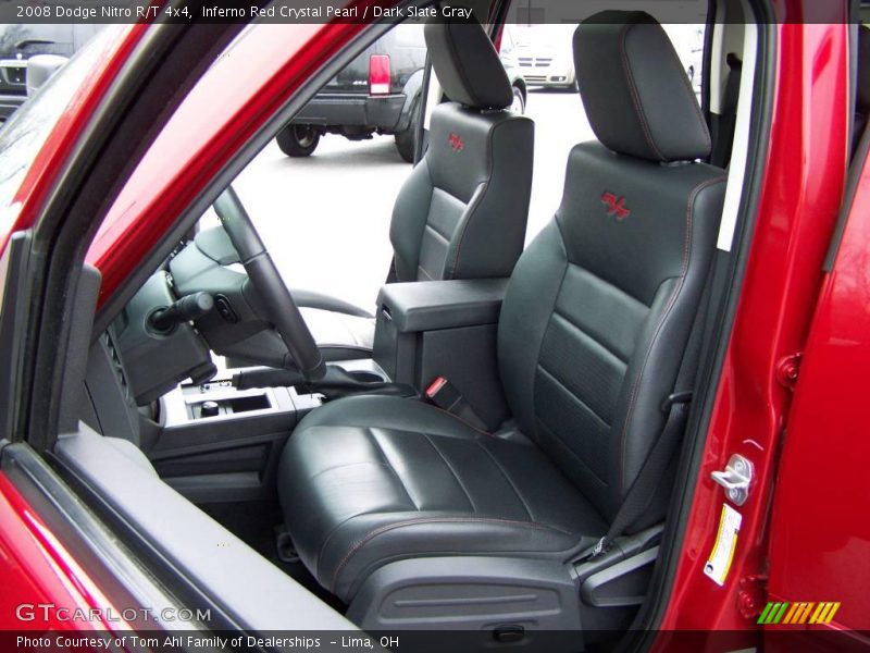 Inferno Red Crystal Pearl / Dark Slate Gray 2008 Dodge Nitro R/T 4x4