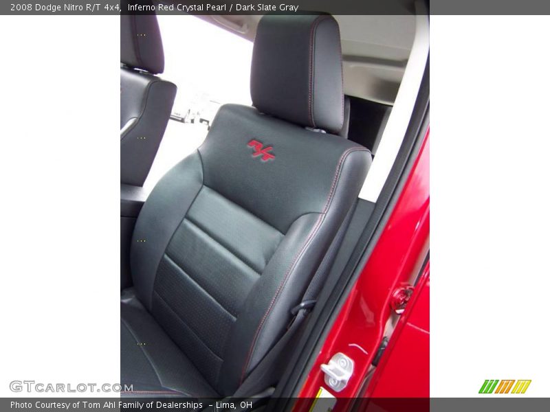 Inferno Red Crystal Pearl / Dark Slate Gray 2008 Dodge Nitro R/T 4x4