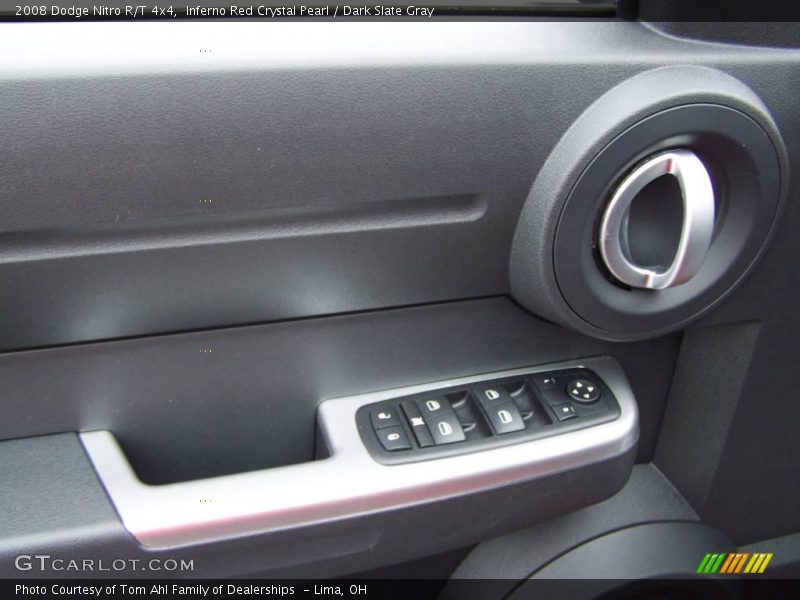 Inferno Red Crystal Pearl / Dark Slate Gray 2008 Dodge Nitro R/T 4x4
